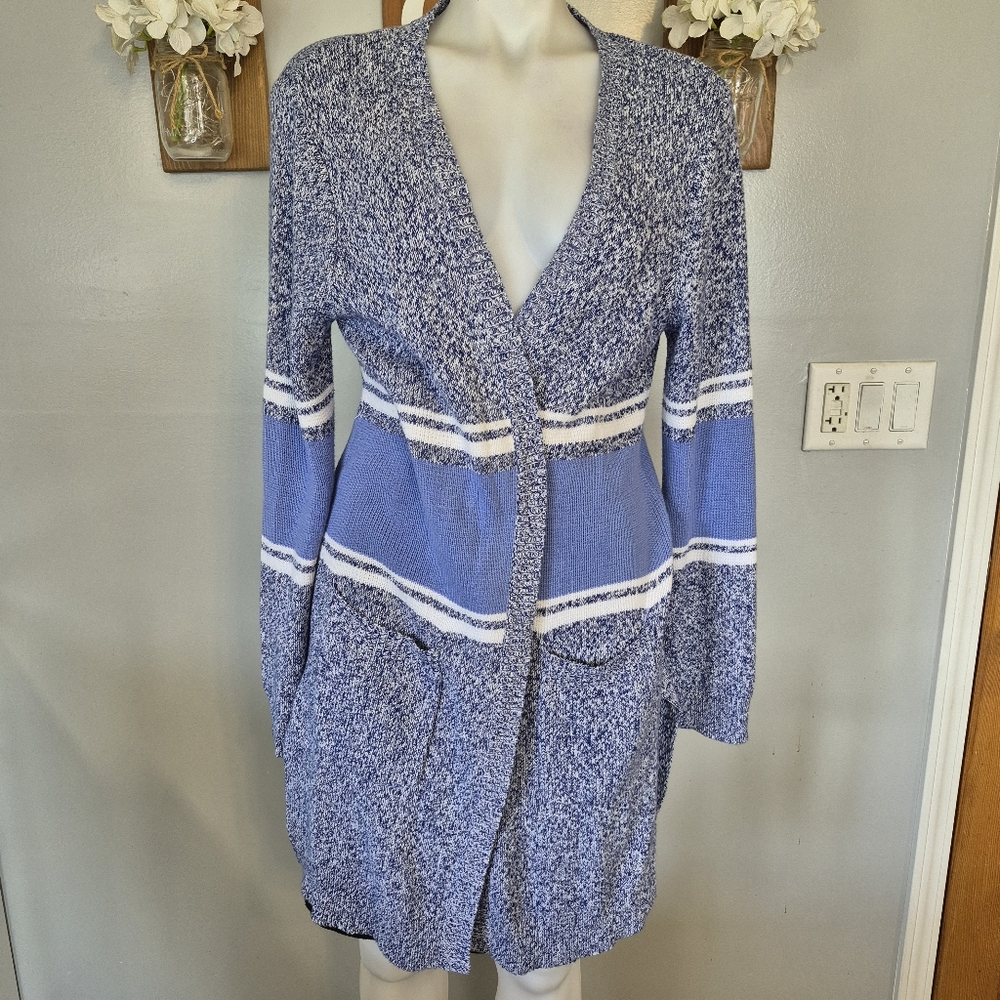 Design 365 Long Open Front Cardigan